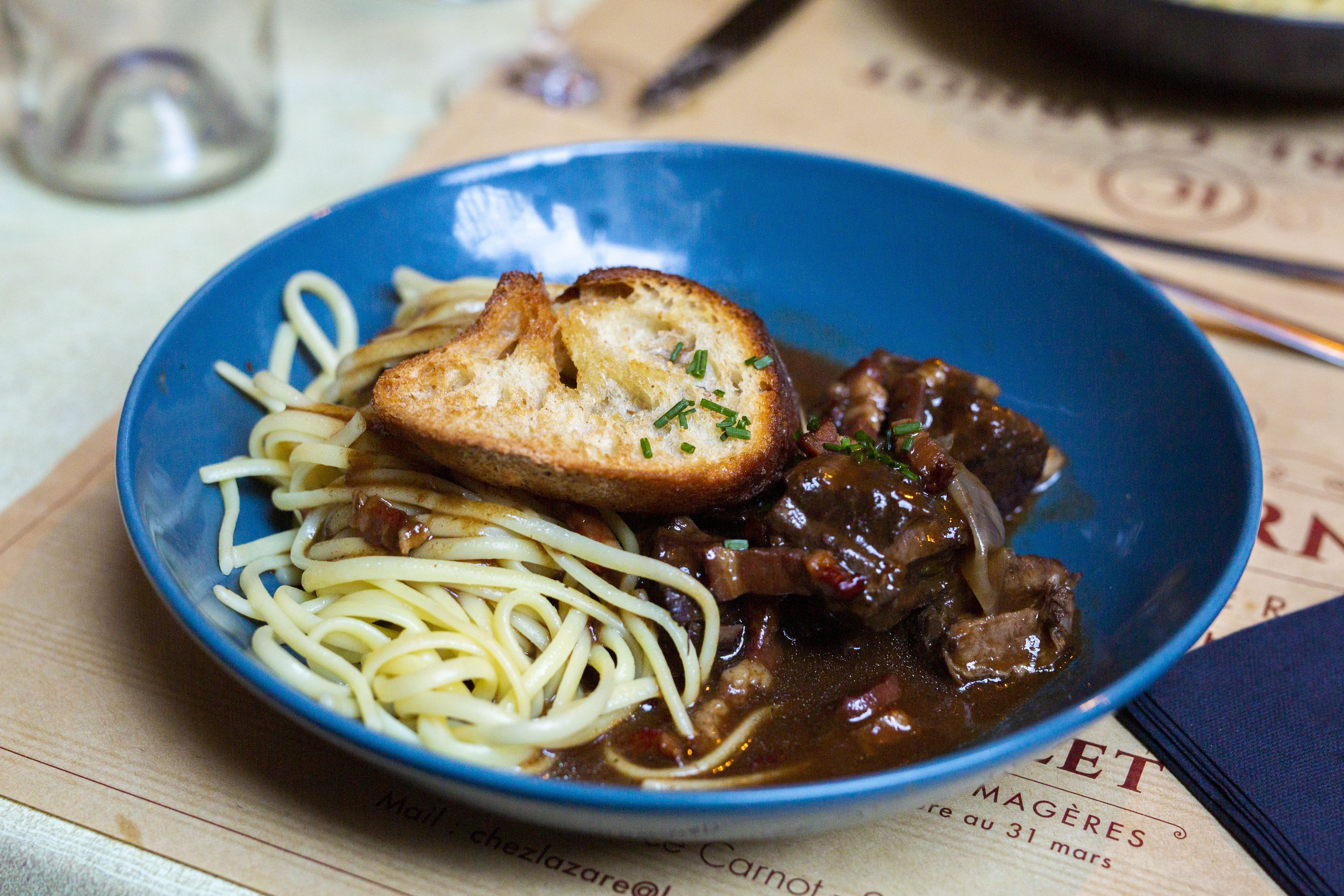 Beef bourguignon