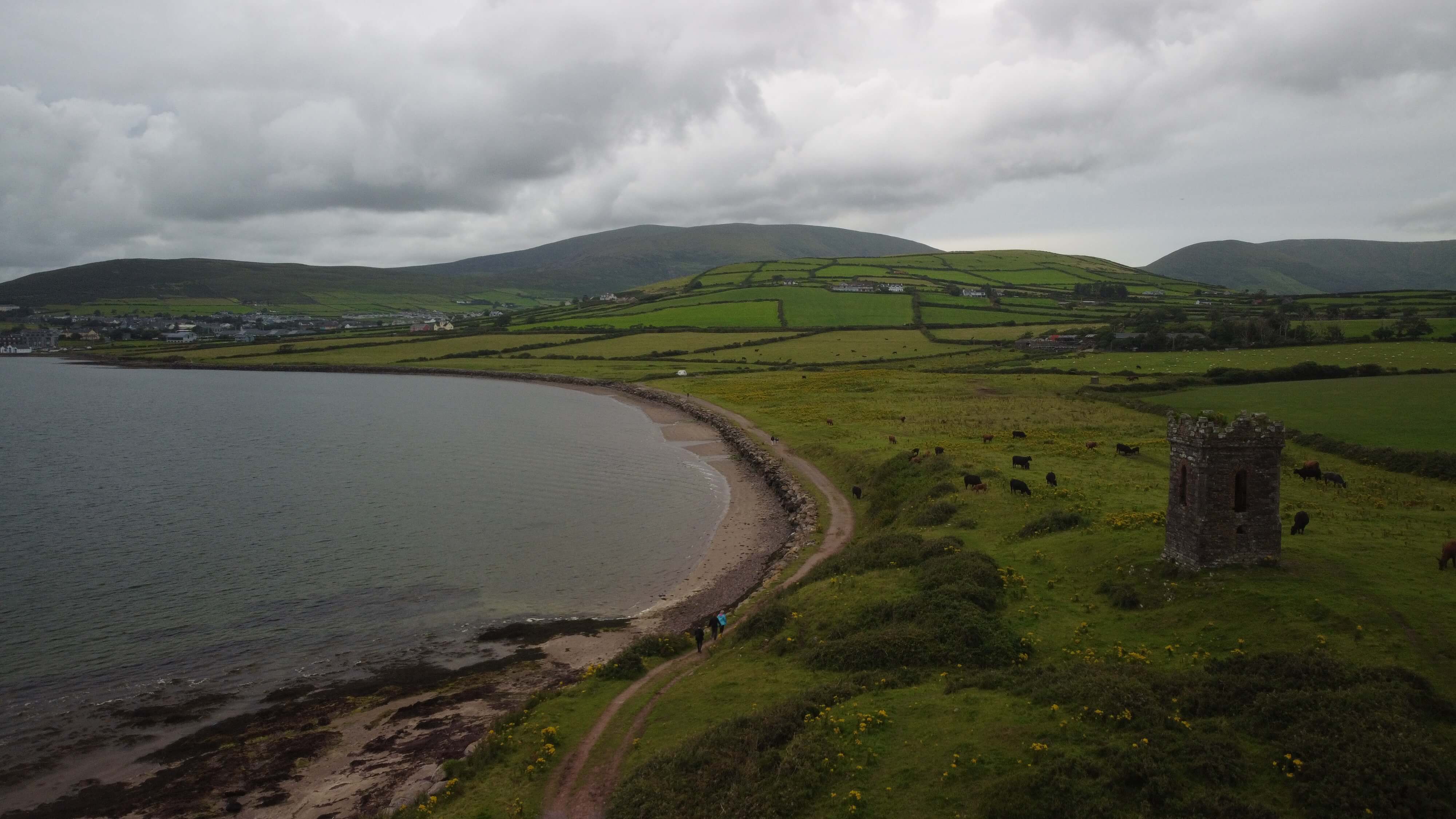 View of the Dingle Peninsula in Ireland