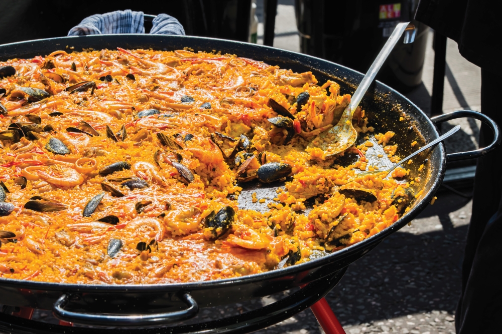 Spanish paella