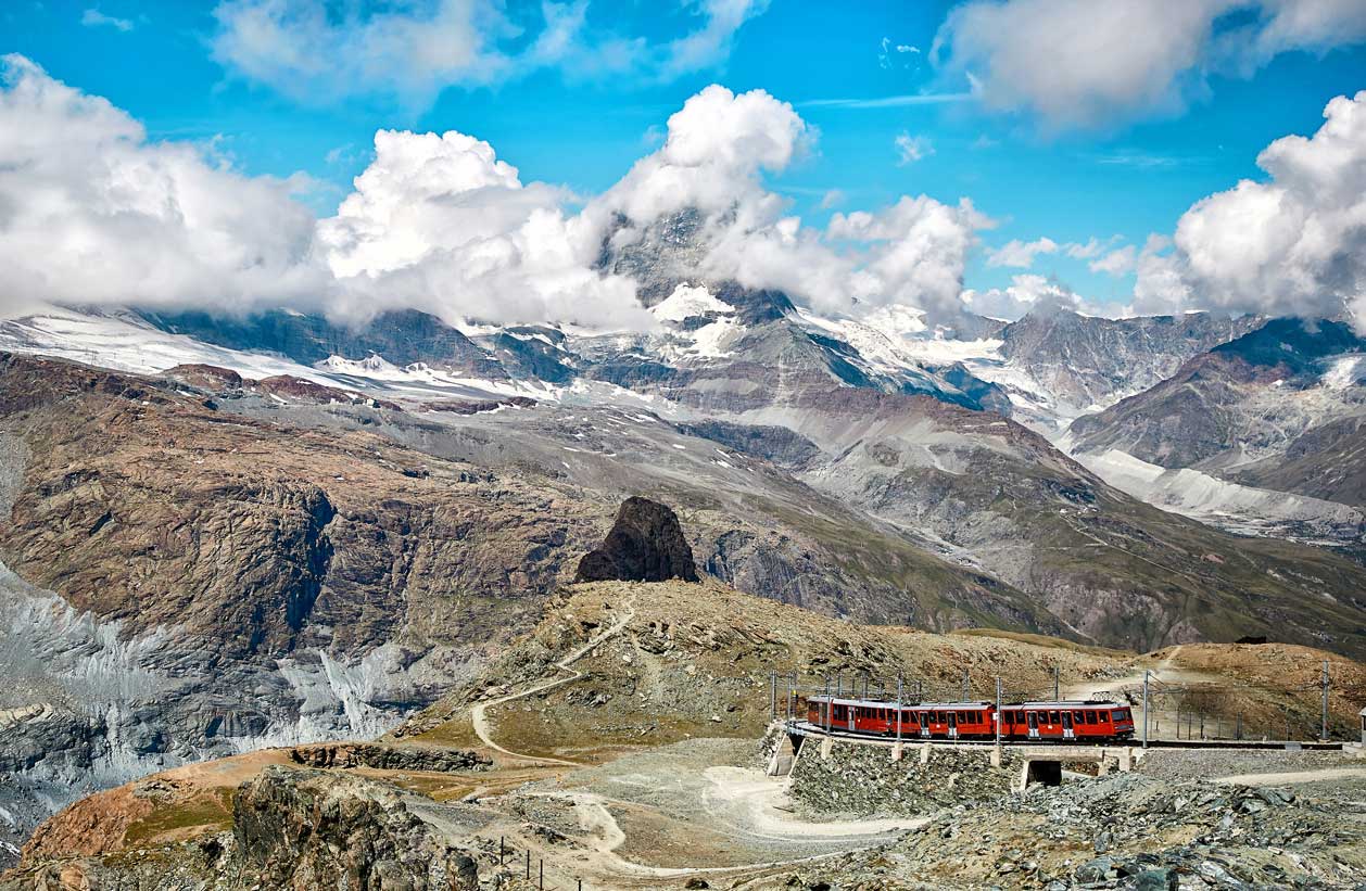 The Bernina Express, Switzerland