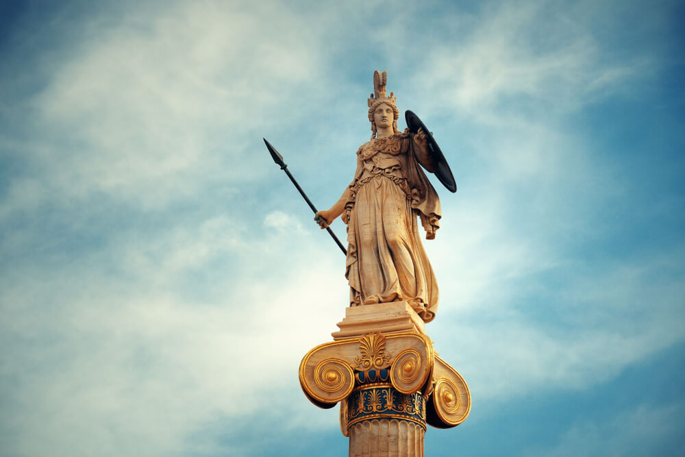 athena statue