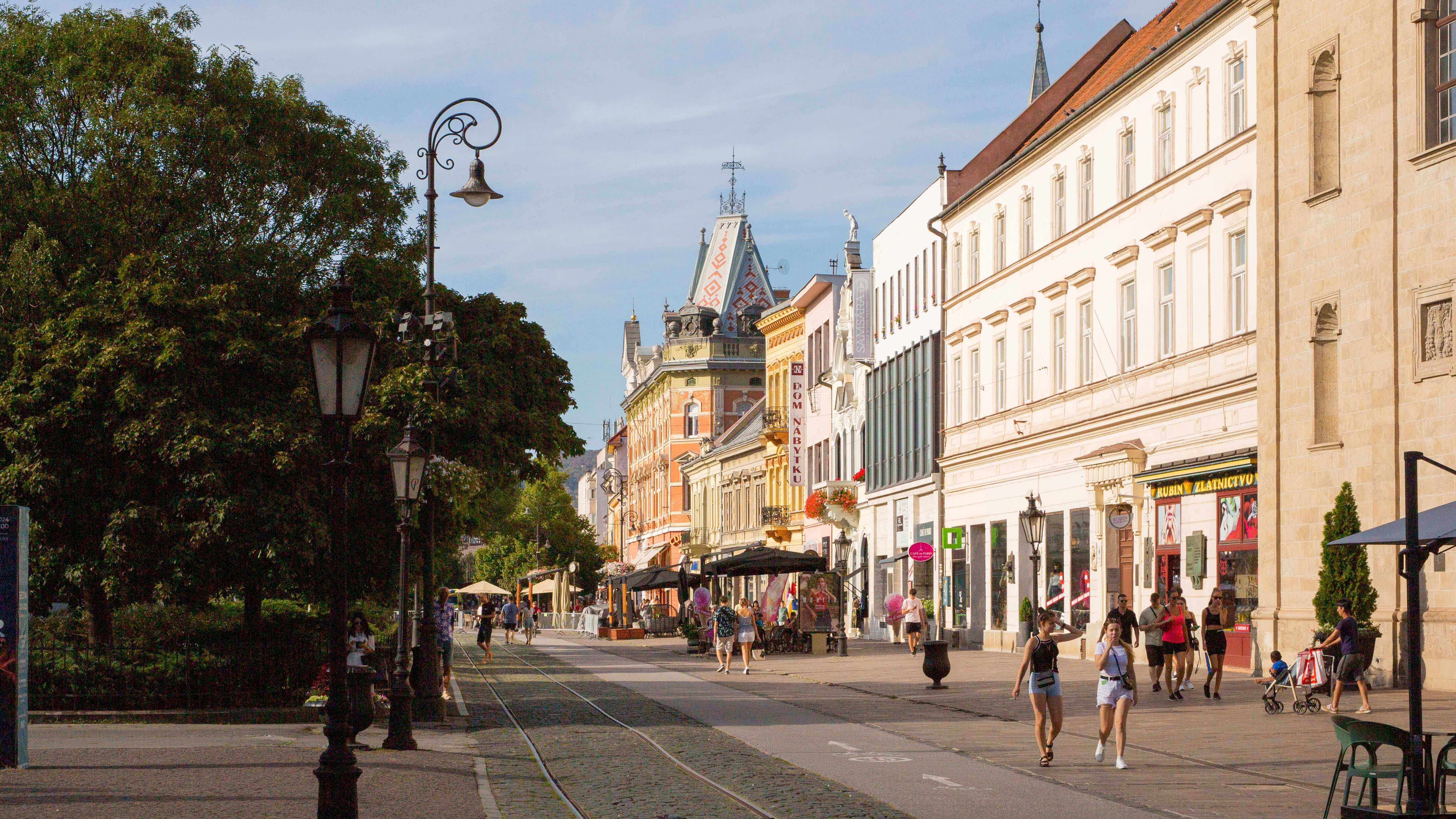 Town of Kosice in Slovakia