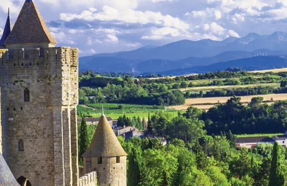 A castle, standing tall over the fields of Western Europe.