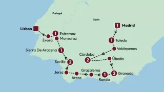Iberian Inspiration 2025 map