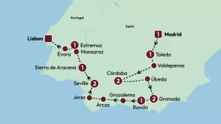 Iberian Inspiration 2026 map