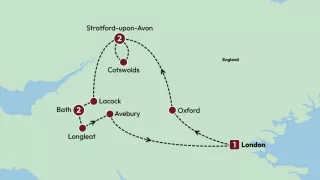Heart of England 2026 map