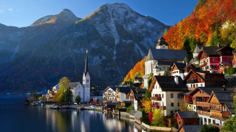 Picture of hallstätte in Austria