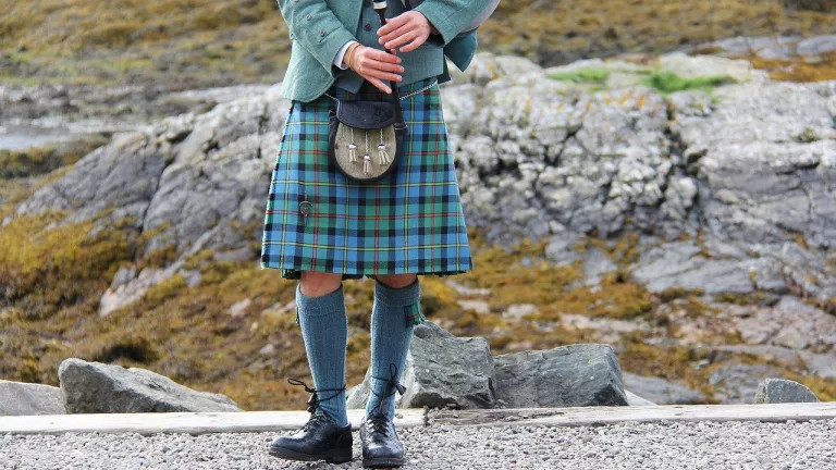 Scottish kilt