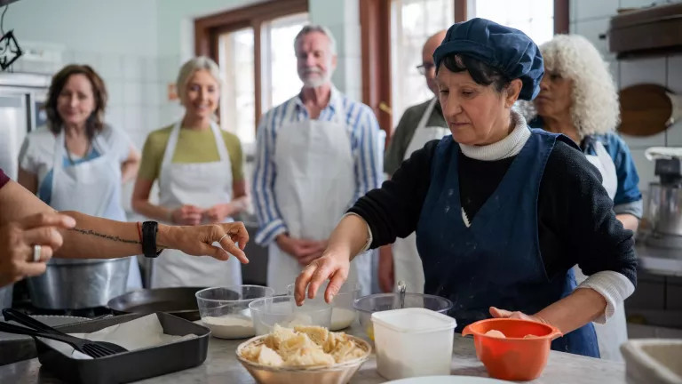 Italian cooking class