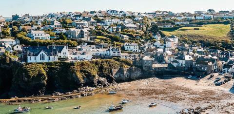 Fishing village of port Isaac