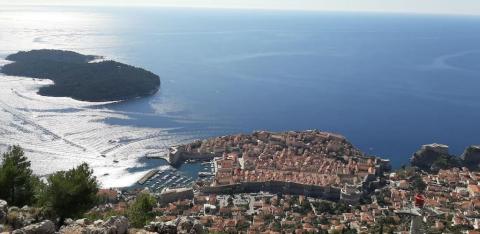 view from hills